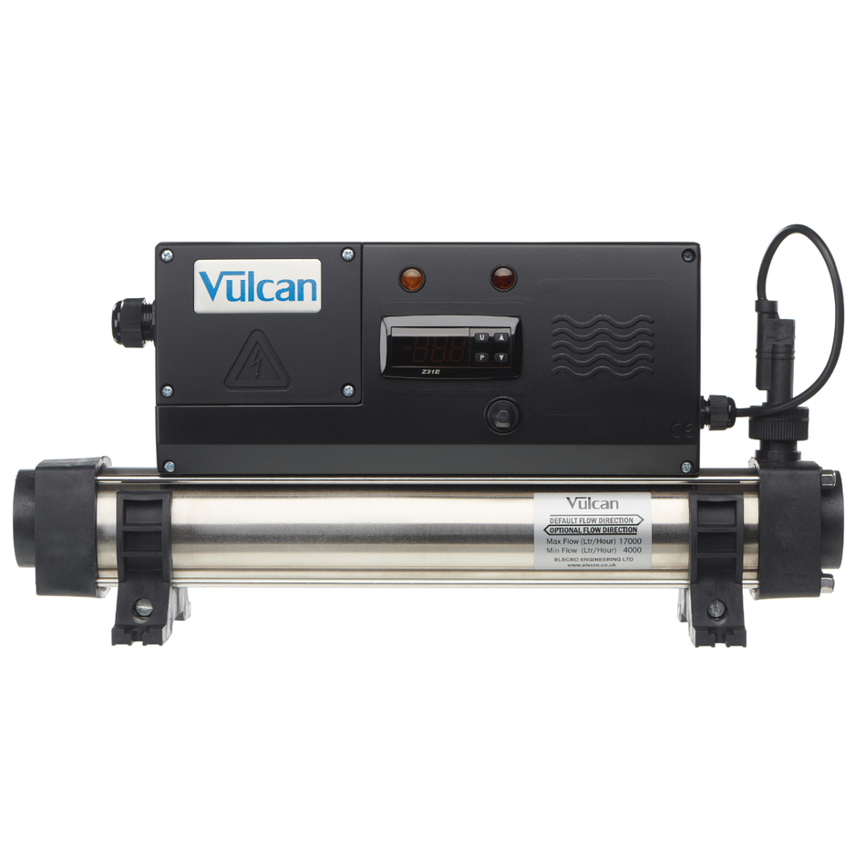 Elecro Vulcan Digital Swimming Pool Heater Size 15-kW 3 Phase