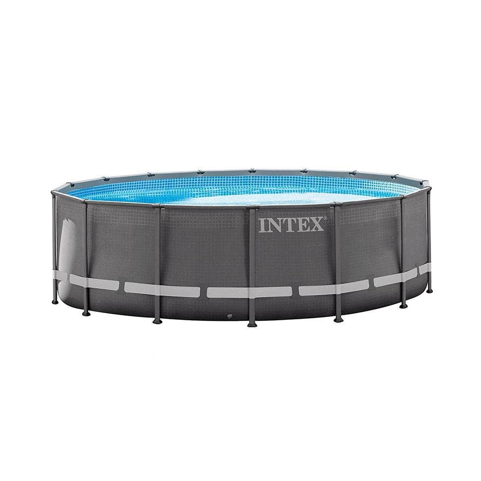 Intex 16ft x 48" Ultra XTR Frame Round Above Ground Swimming Pool with Sand Filter Pump and Accessories (26326)