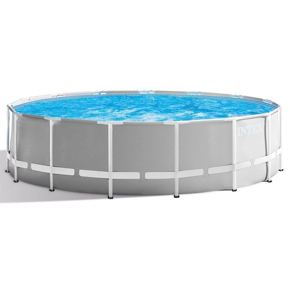 Intex 15ft x 48" Prism Frame™ Above Ground Swimming Pool with Filter Pump and Accessories (26726)