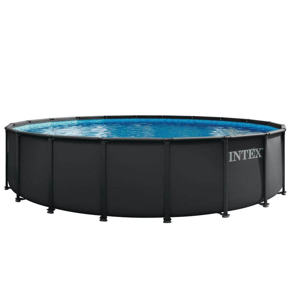 Intex 20ft x 48" Ultra XTR Frame Round Above Ground Swimming Pool with Sand Filter Pump and Accessories